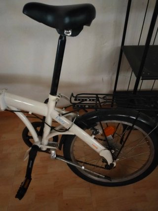 Bicicleta Plegable Waysecret Blanca