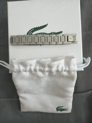 Pulsera Lacoste Original Plateada