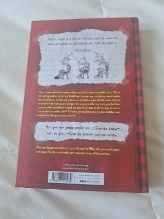 Diario de Greg 1 (gallego). Un chaíñas total