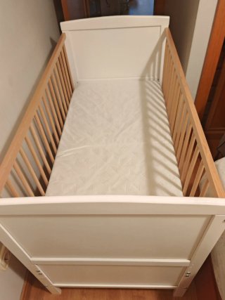 Cuna bebé evolutiva madera