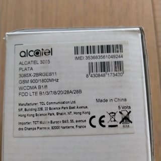 Alcatel 3085 4G Teléfono Mayores