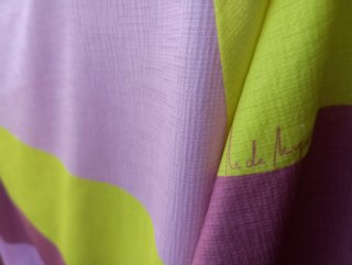 Jersey Miguel rayas rosa y amarillo T.46