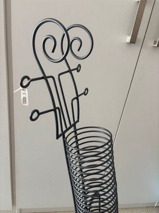 Porta discos metálico diseño guitarra