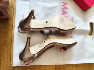 Zapatos Mariamare cobre