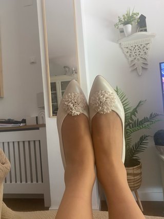 Zapatos ceremonia nacarados
