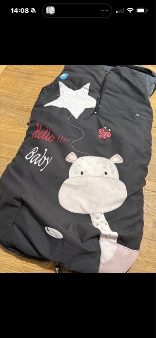 Saco Carro Universal Interbaby Hello Baby Hippo