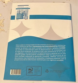 Libros tratamiento de la documentacion contable