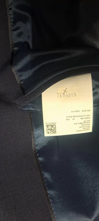 Americana Hugo Boss Talla 50 Azul Marino