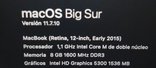 MacBook 12 Gris Espacial