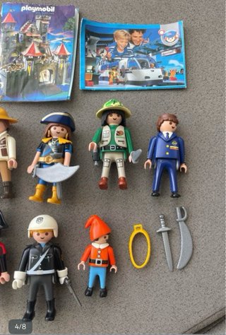 7 Figuras Playmobil Variadas