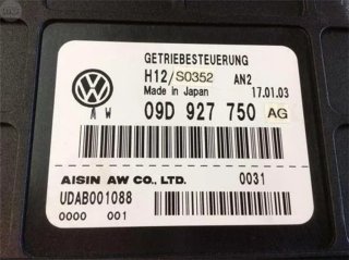 Centralita caja cambios vw 09d927750 ag