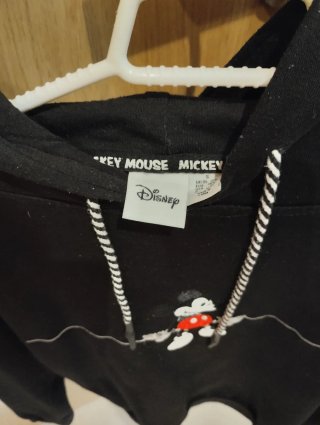Sudadera Negra Mickey Mouse