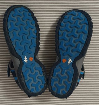 Sandalias deportivas Quechua niño/a azul