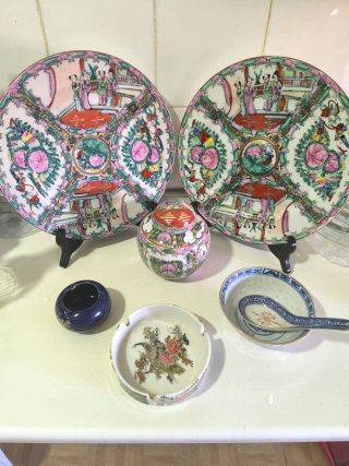 Juego Porcelana Japonesa Platos
