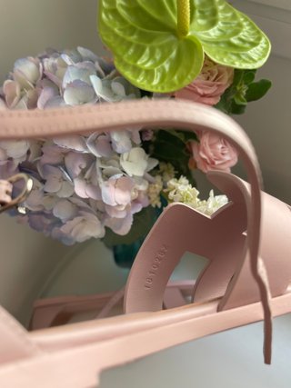 Sandali Hermes Santorini Rosa Taglia 38