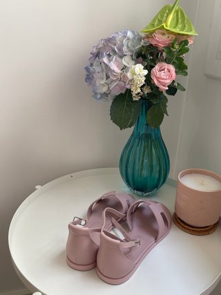 Sandali Hermes Santorini Rosa Taglia 38