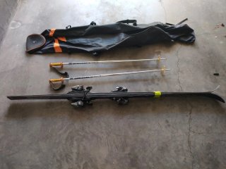 Pack Esquís Rossignol + Bastones + Funda