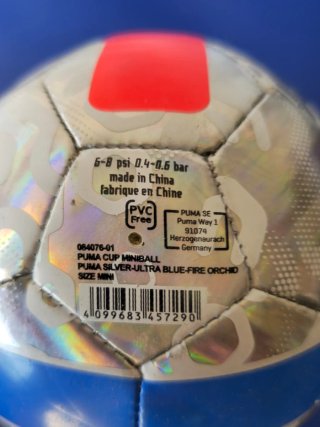 Mini Pallone da Calcio PUMA Silver/Ultra Blue