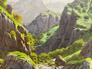 Cuadro Arnaldo Curia Santos Paisaje 85x60