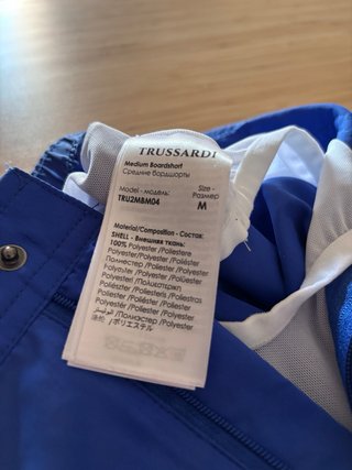 Costume Trussardi Uomo Blu Taglia M
