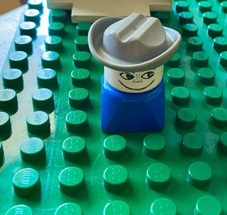 3 Personaggi Duplo Lego Anni '70