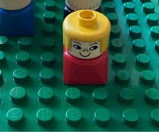 3 Personaggi Duplo Lego Anni '70