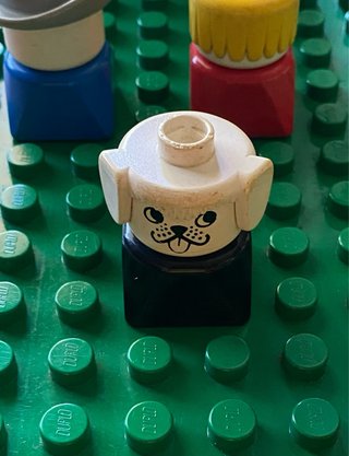 3 Personaggi Duplo Lego Anni '70