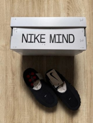 Nike Mind 001 Negras T44 Nuevas con Etiquetas