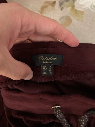 Conjunto chándal mujer burdeos M/L