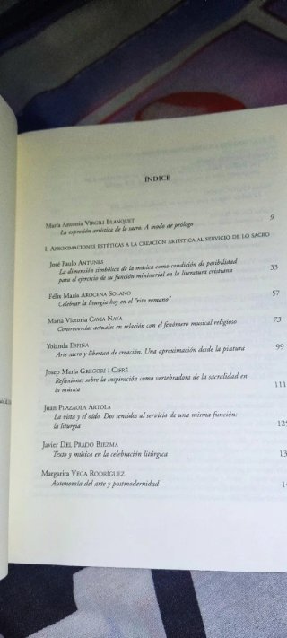 Arte, música y sacralidad