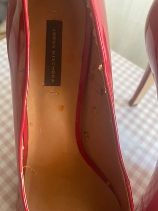 Tacones Rojos Jorge Bischoff Charol