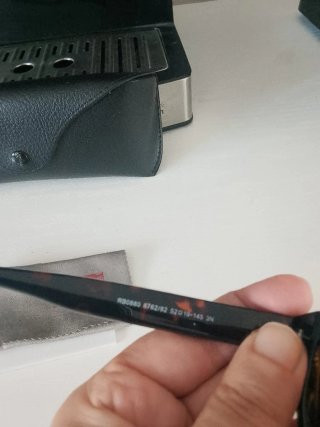 Gafas de Sol Ray-Ban RB0880 Marrón/Negro