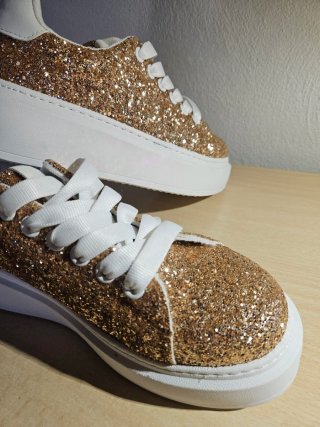 Scarpe glitterate