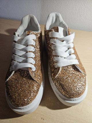 Scarpe glitterate