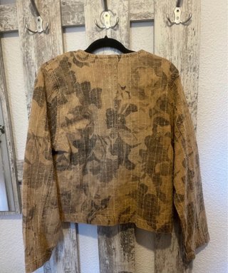 Blazer Zara estampado caballero