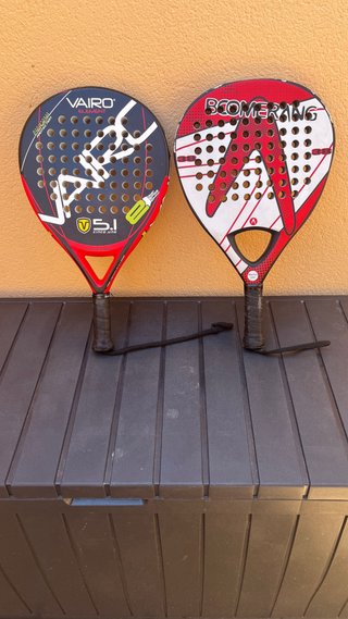Bolsa de pádel y palas