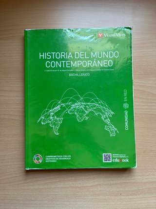 Libro de Historia del mundo contemporáneo 1º bach