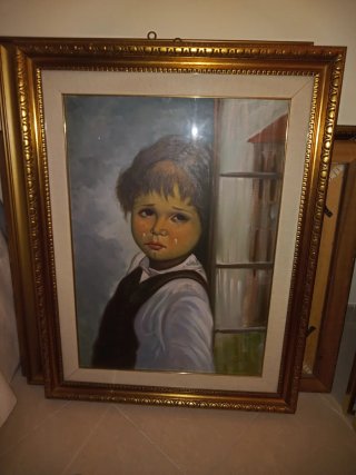 Quadro olio su tela