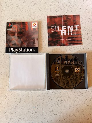 Silent Hill PS1 Black Label  🇪🇸 SLES-01514