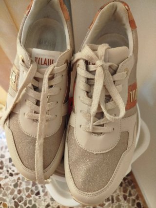 Scarpe Alviero Martini Beige/Oro