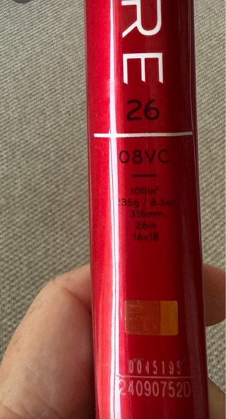 Raqueta Tenis Yonex V Core 26 Roja