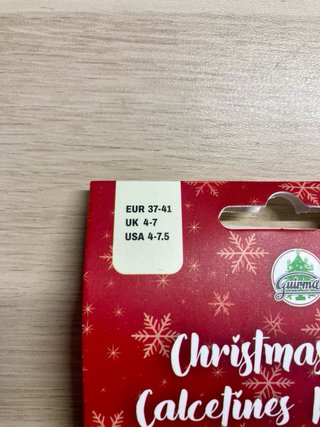 Calcetines Navideños Guirma Talla 37