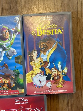 Lote 5 Películas Disney VHS Clásicos