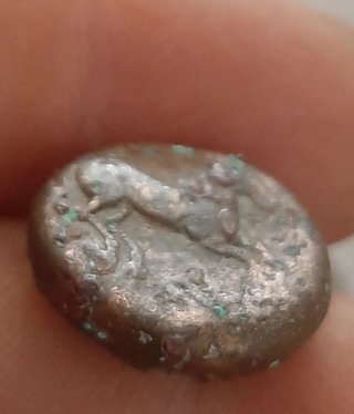 Moneda griega antigua para investigar