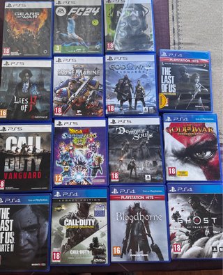 Lote Videojuegos PS4 y PS5
