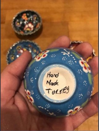 6 Cuencos Pequeños Turquia