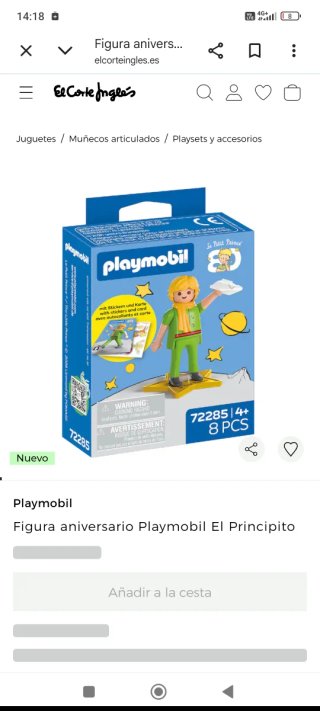 Playmobil El Principito Figura Aniversario