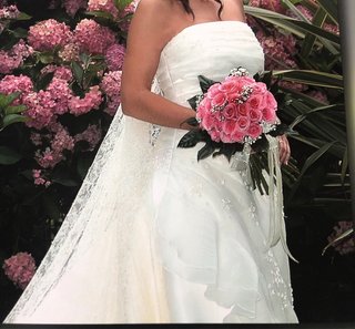 VESTIDO NOVIA TALLA M ROSA CLARÁ