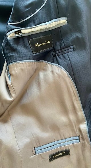 Americana BlazerMassimo Dutti azul marino talla 50