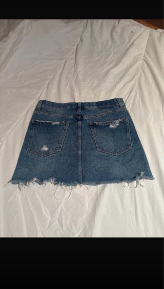 Falda vaquera azul